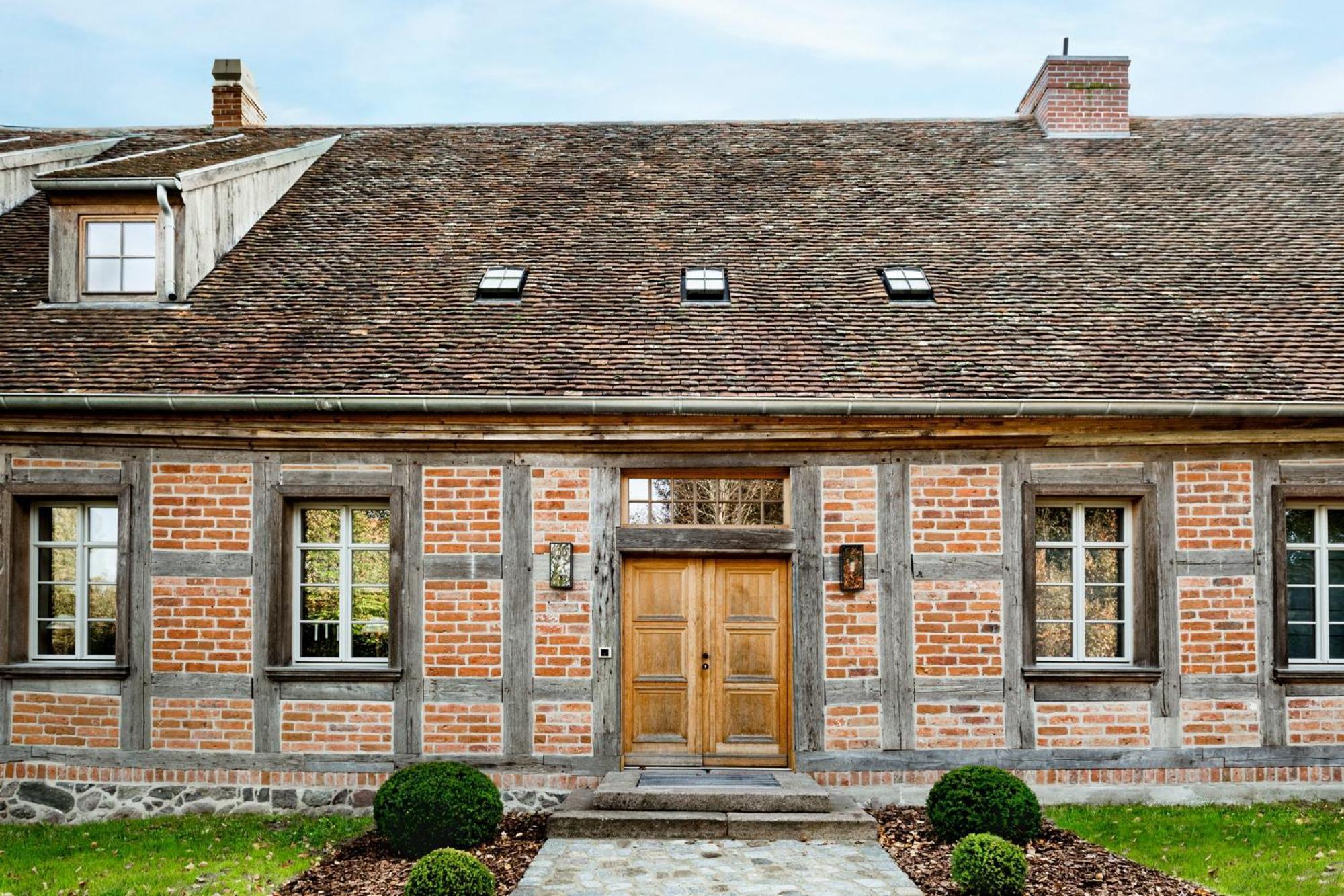 Landhaus 1736 Panzió Grosswoltersdorf Kültér fotó